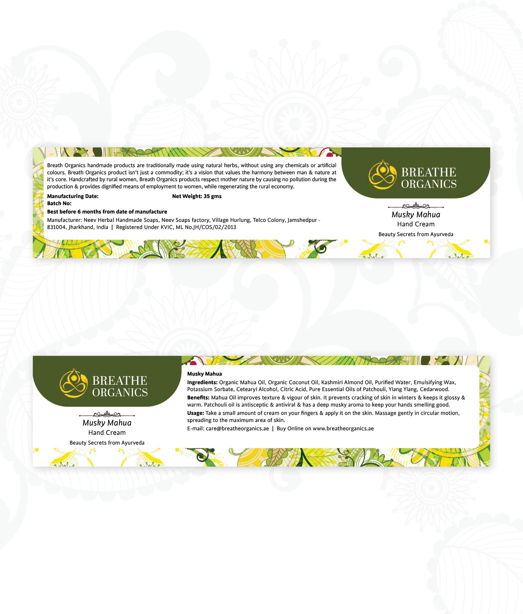 Musky Mahua Hand Cream